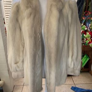 Mink fur coat